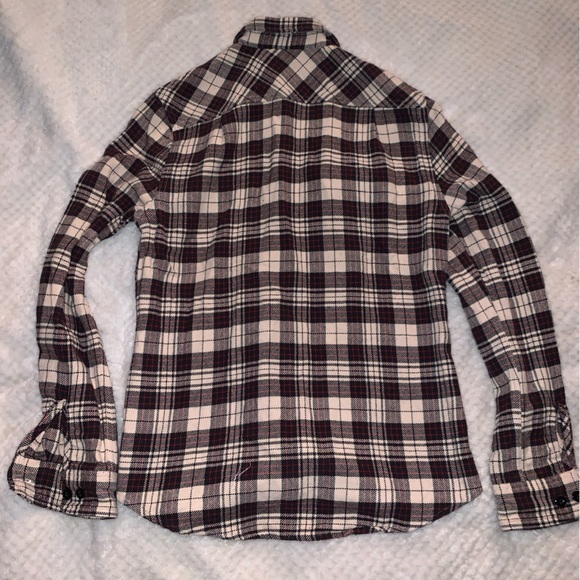 3 Ralph Lauren Denim & Supply Plaid Button-Up Shirts Set Heavy Cotton Fabric - Picture 9 of 16